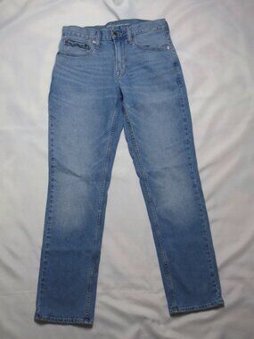 OLD NAVY mens JEANS blue DENIM straight fit SIZE 28